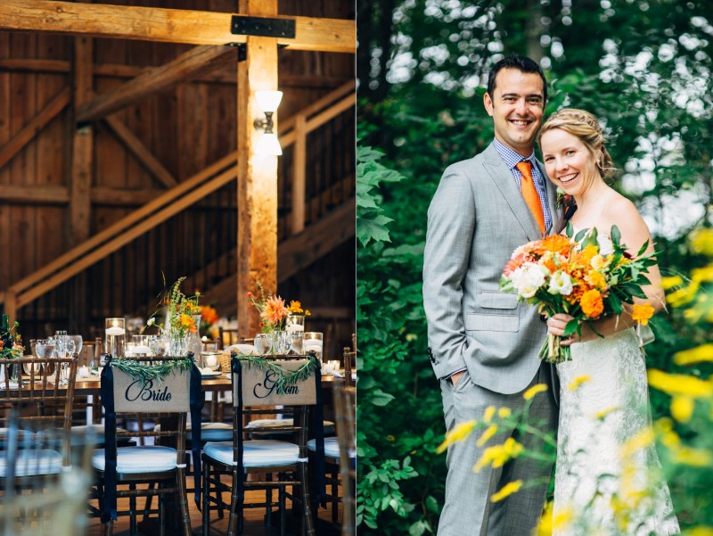 Barn at Flanagan Farm Wedding © Li Ward, Fat Orange Cat Studio