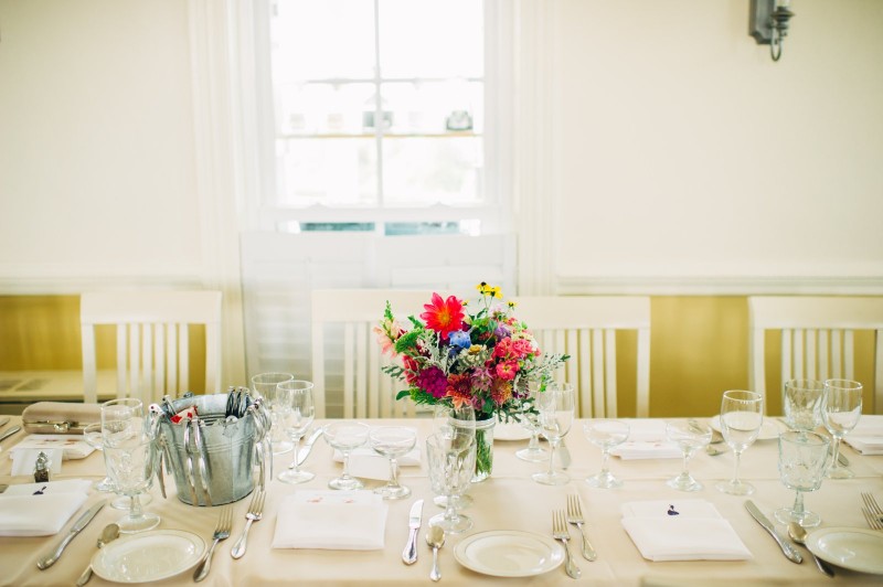 Spring House Wedding, Block Island by Li Ward of Fat Orange Cat Studio