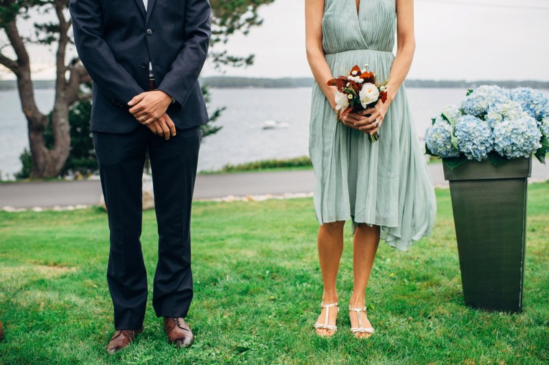 Spruce Point Inn Wedding Boothbay Harbor by Fat Orange Cat Studio