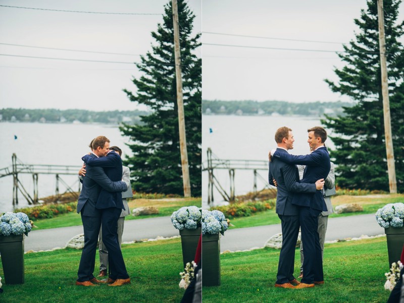 Spruce Point Inn Wedding Boothbay Harbor by Fat Orange Cat Studio